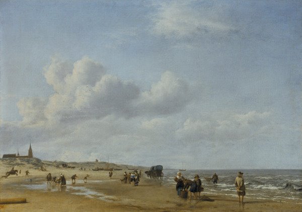 La spiaggia di Scheveningen